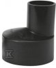 Redukcja PEHD 110x56mm S12.5 ekscentryczna, kolor czarny, QS (Quick Stream) 3003835